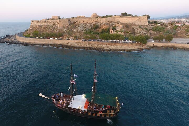 Rethymnon Golden Hour Pirate Cruise — Sunset Sail Past Fortezza photo 5