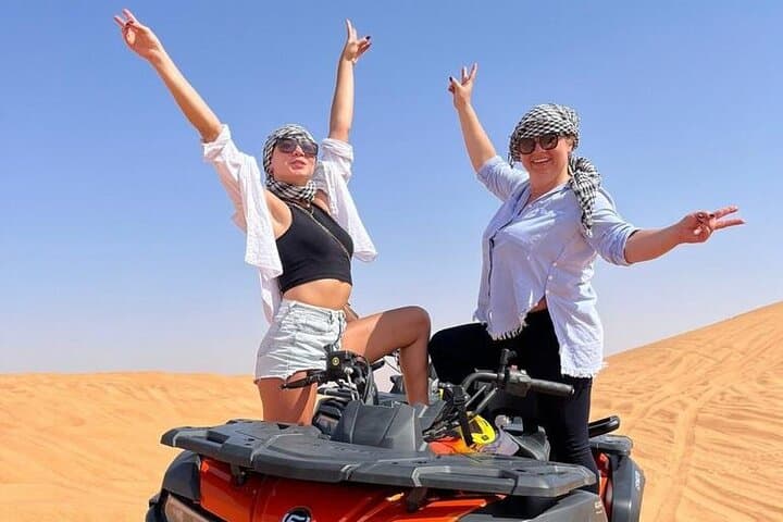 Dubai Red Dunes Quad Bike Adventure with Pickup photo 3