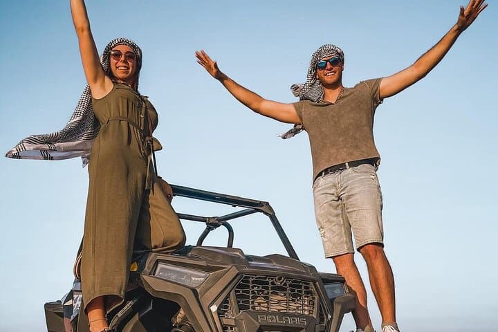 Drive a 1000cc Dune Buggy Across Dubai’s Red Sands: Sunset Safari, Sandboarding & BBQ photo 6