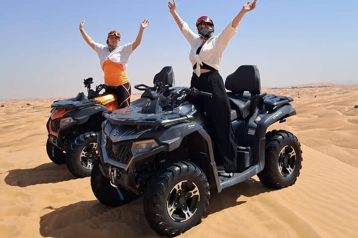 Dubai Red Dunes Quad Bike Adventure with Pickup photo 5