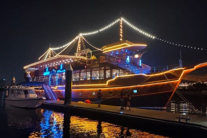 Dubai Dhow Cruise Dinner at Al Seef Creek — Evening Cruise & Multicuisine Buffet