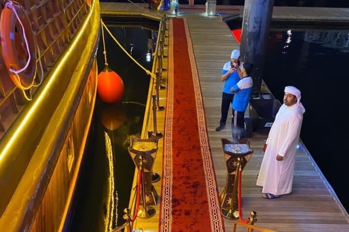 Dubai Dhow Cruise Dinner at Al Seef Creek — Evening Cruise & Multicuisine Buffet photo 3