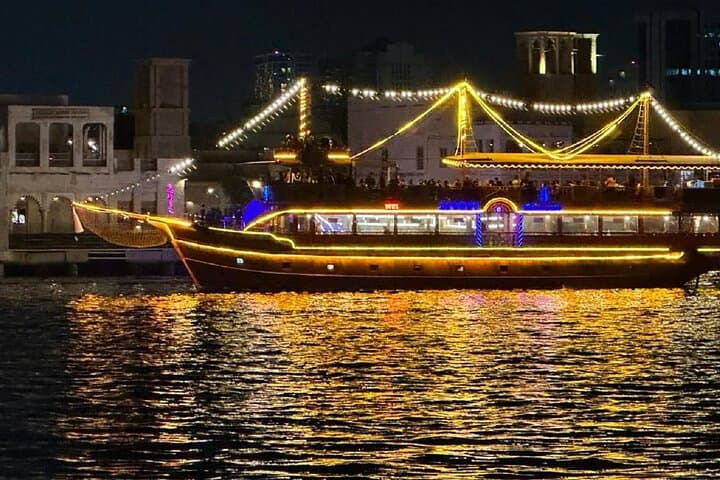 Dubai Dhow Cruise Dinner at Al Seef Creek — Evening Cruise & Multicuisine Buffet photo 4