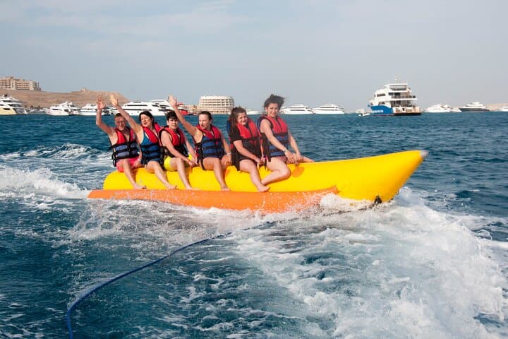 Luxury Red Sea Day Trip from Hurghada: Snorkel, Dive & Dolphin Watch photo 3