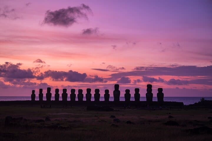 Private Full-Day Easter Island Tour — Rano Raraku, Ahu Akivi & Rano Kau