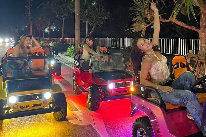 Drive a Mini Jeep Through Chatan: Private Okinawa Character Tour