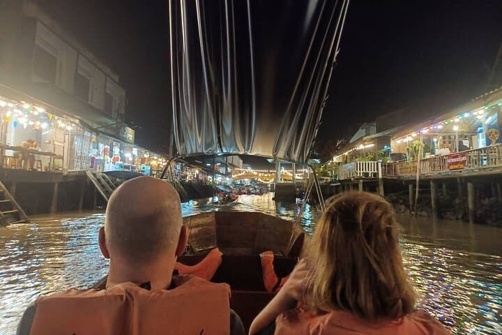Amphawa & Mae Klong Markets: Firefly Boat Ride and Night Market Tour