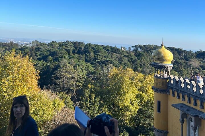 Sintra Private Full‑Day Tour: Pena Palace, Quinta da Regaleira & Cascais photo 2