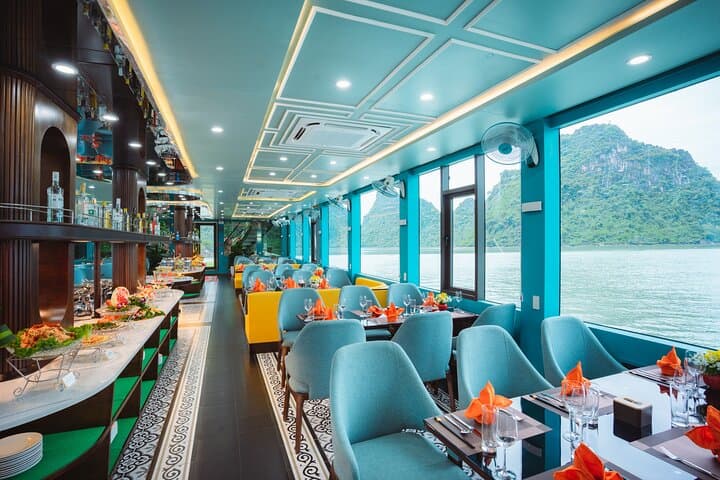 Halong Apollo Premium: Luxury Day Cruise with Buffet, Kayaks & Jacuzzi photo 4