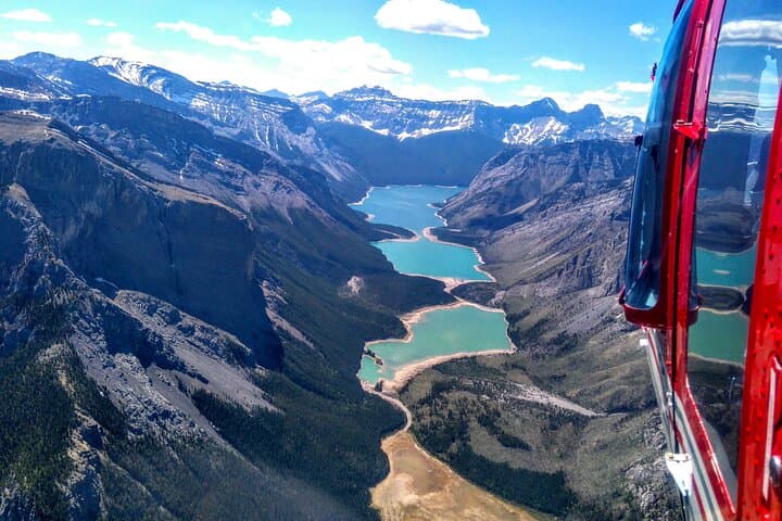 Lake Minnewanka Helicopter Tour: 30-Minute Scenic Flight Over Banff