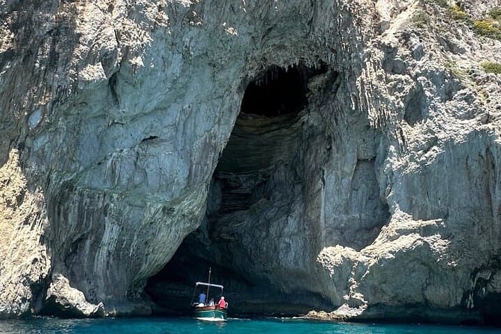 Private 3-Hour Capri Boat Tour: Blue Grotto, Faraglioni & Coastal Caves photo 4