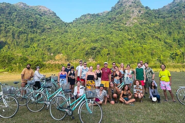 Lan Ha Bay Day Trip from Cat Ba: Kayaking, Biking & Beach Lunch photo 2