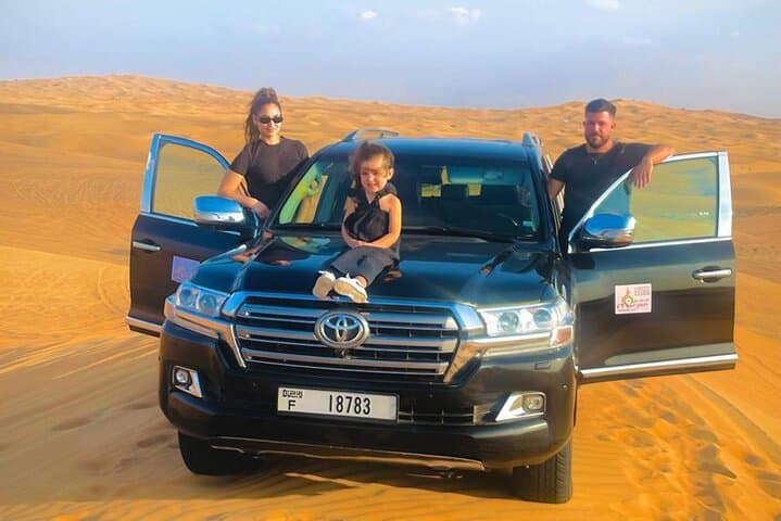 Dubai Morning Desert Safari in Lahbab: Dune Bashing, Sandboarding & Camel Ride photo 5