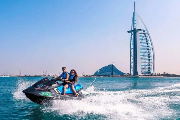 Jet Ski in Dubai: High-Speed Jumeirah Rides with Burj Al Arab Views