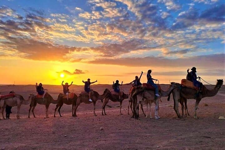 Agafay Sunset Camel Ride and Dinner: Marrakech Desert Experience photo 2