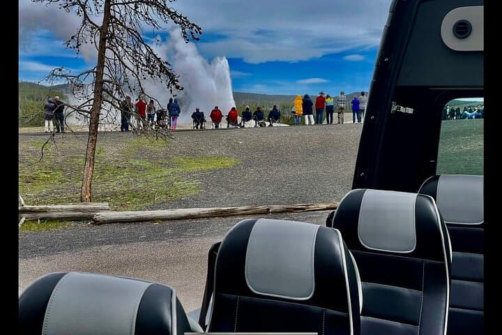 Yellowstone Open-Air Lower Loop Tour: Fall Wildlife & Geysers in a Glass-Top Mercedes photo 2