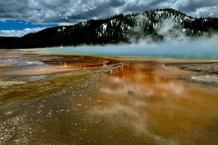 Yellowstone Open-Air Lower Loop Tour: Fall Wildlife & Geysers in a Glass-Top Mercedes photo 6