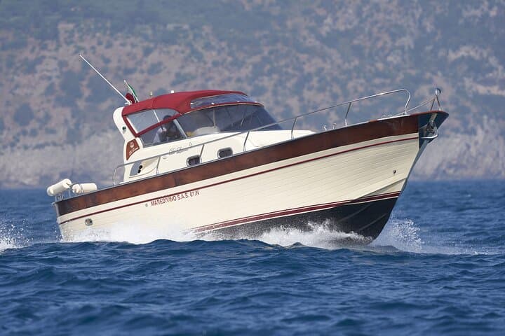Private Positano to Capri: 36ft Di Luccia Private Boat Tour