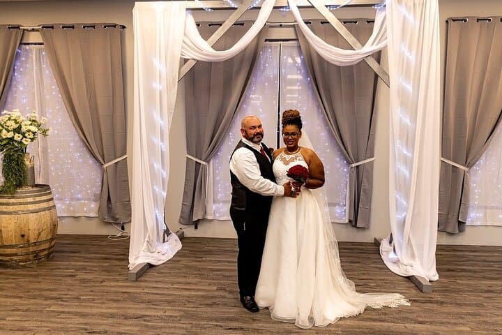 Las Vegas Chapel Elopement: Limousine Pickup, Creative Backdrops & Personalized Ceremony photo 2