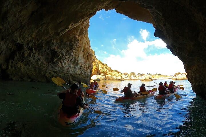 Alvor Boat and Kayak Tour: Explore Secret Caves and Secluded Beaches photo 4