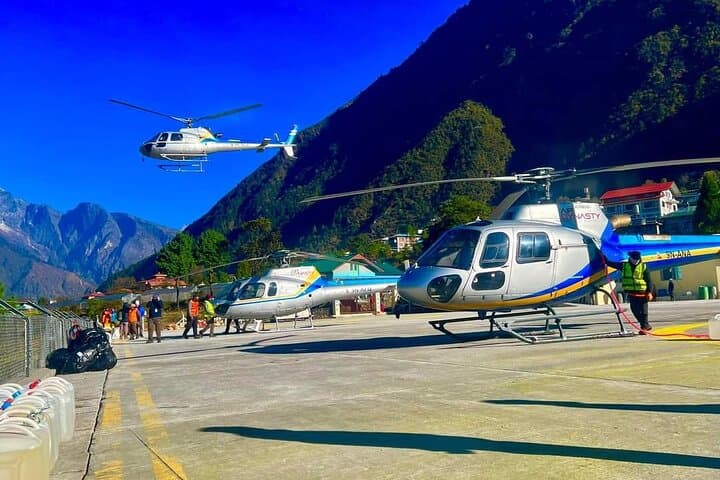 Helicopter Transfer from Gorakshep to Kathmandu: Everest Valley from Above photo 6