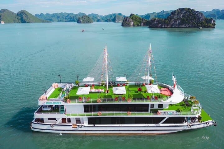 Halong Bay One-Day Luxury Cruise — Kayaking, Sung Sot Cave & Titov Island photo 1