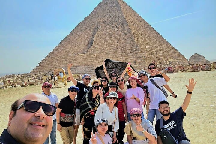 Giza Pyramids Camel Ride and Nile Dinner Show — Private Day Tour from Cairo photo 3
