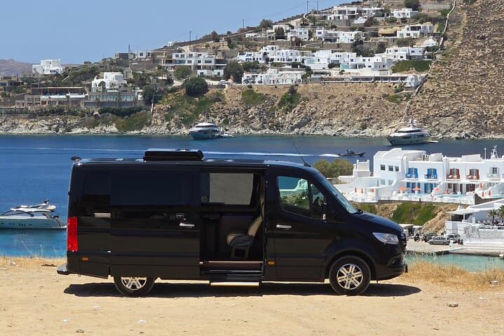 Private Mykonos Minibus Tour: Ano Mera, Armenistis Lighthouse & Hidden Beaches photo 4