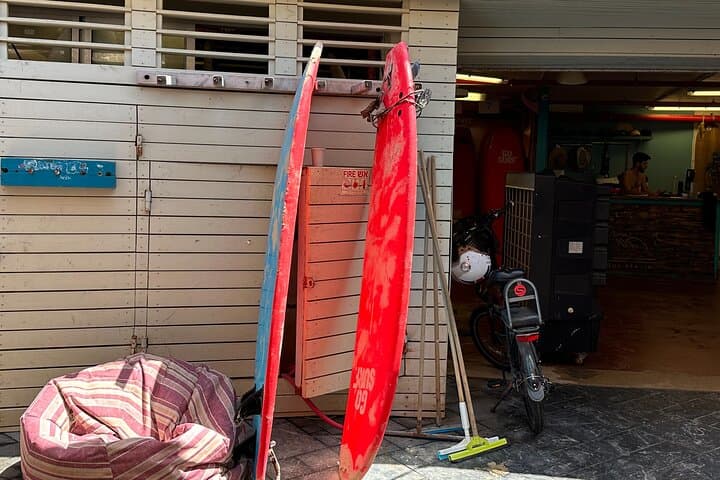 Private Surf Lesson in Tel Aviv: 1-Hour Beach Club Coaching on the Mediterranean photo 5