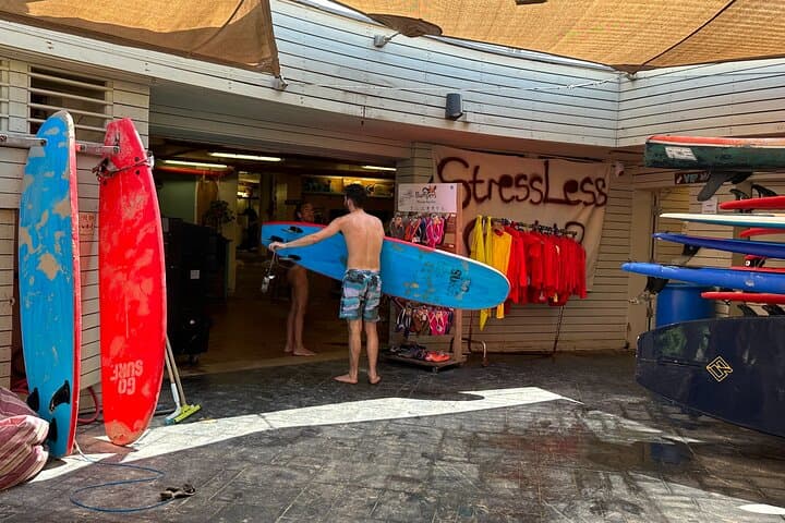 Private Surf Lesson in Tel Aviv: 1-Hour Beach Club Coaching on the Mediterranean photo 2