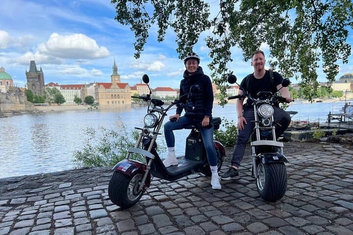 Explore Prague by E-Scooter — 2-Hour Guided Sightseeing Tour