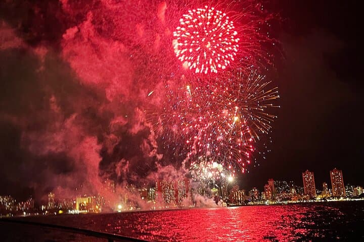Waikiki Friday Night Fireworks Boat Cruise: Sunset Sail & BYOB Experience photo 2