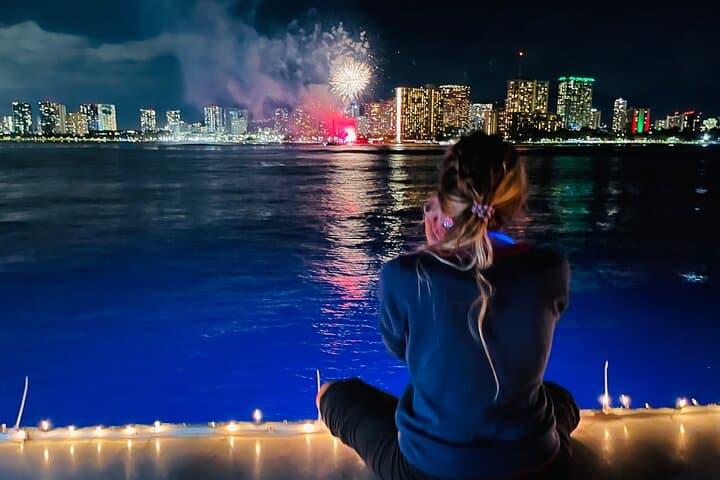 Waikiki Friday Night Fireworks Boat Cruise: Sunset Sail & BYOB Experience photo 3