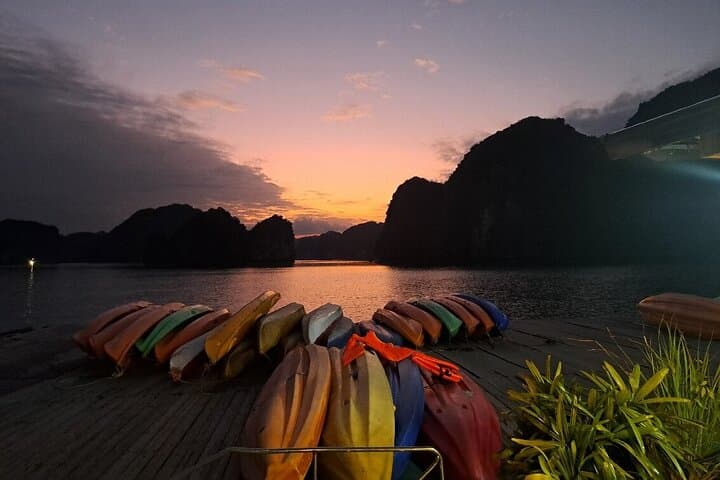 Lan Ha Bay Sunset Kayak & Night Bioluminescence Tour from Cat Ba photo 6