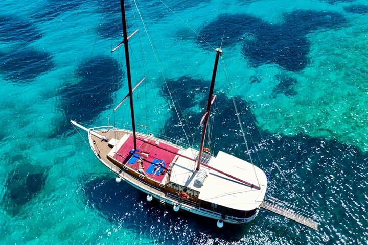 Sail the Blue Lagoon: Private Day Cruise Aboard Galatea from Piso Livadi photo 2