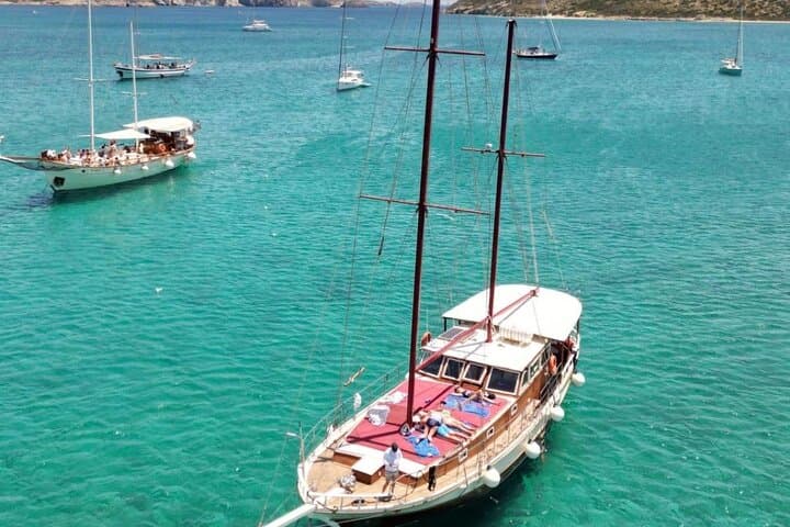Sail the Blue Lagoon: Private Day Cruise Aboard Galatea from Piso Livadi photo 4