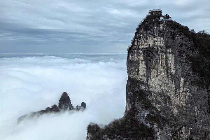 Tianmen Mountain & Furong Town Day Tour — Cable Car, Glass Walkway & Waterfall Evening Views photo 6