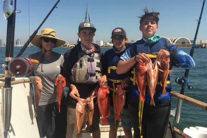 San Diego Bay Fishing Charter: Halibut, Bass & Coastal Sights photo 6