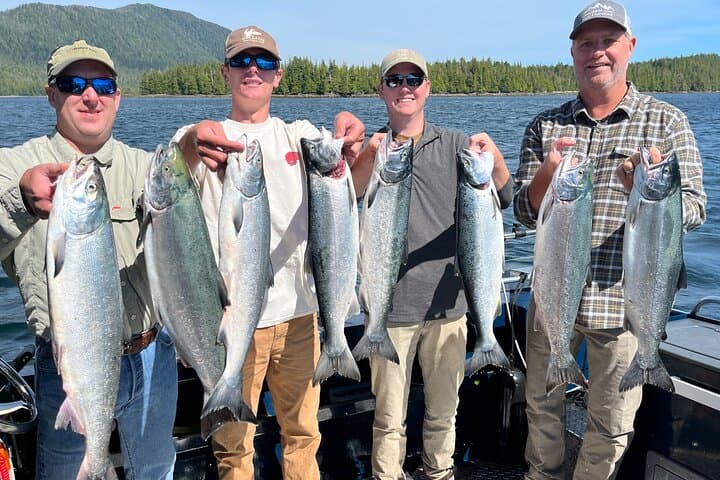 Ketchikan Private Salmon & Halibut Fishing Combo with Whale Watching — 5-Hour Charter photo 6
