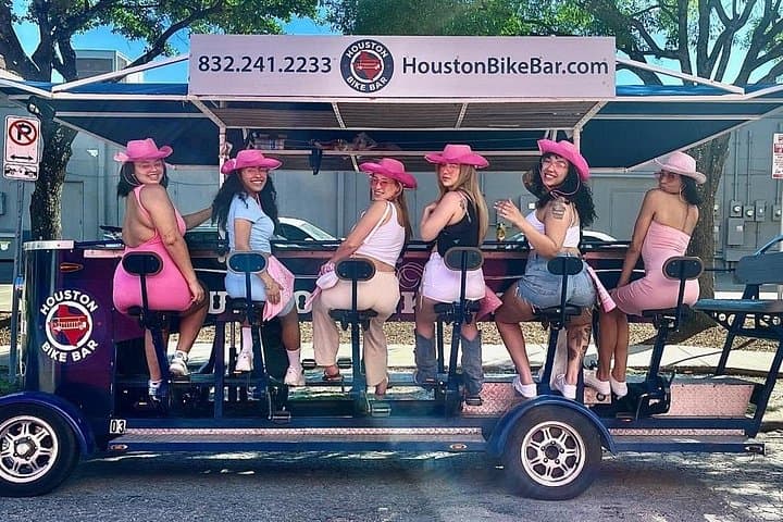 Party Bike Bar Tour Through Houston's Midtown Murals and Nightlife photo 1
