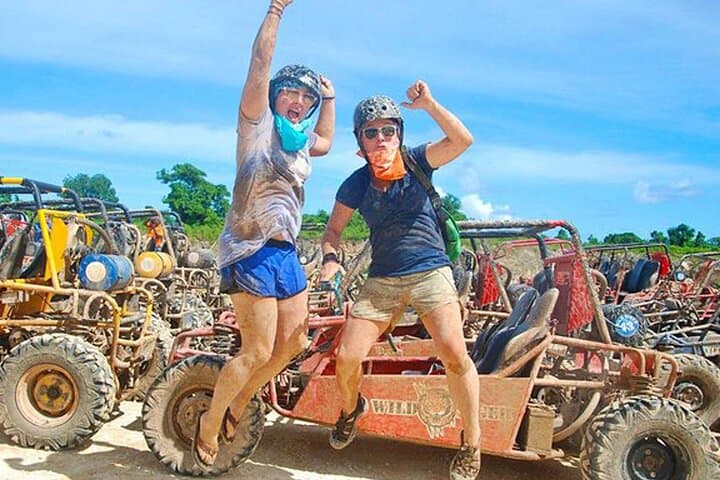 Punta Cana Extreme Buggy Adventure: Macao Beach, Cave Swim & Local Farm Visit