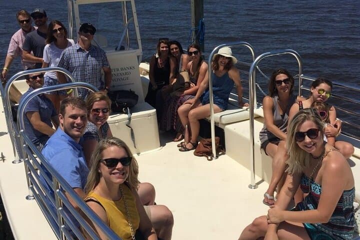 Currituck Sound Vineyard Boat Ride and Wine Tasting from Duck, NC