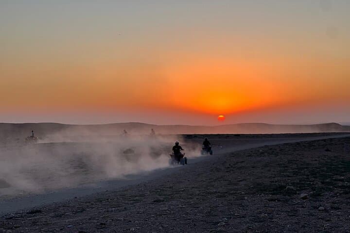 Sunset Quads & Camel Ride in Agafay Desert: Half-Day Adventure from Marrakech