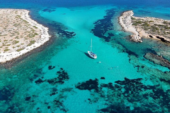 Paros Blue Lagoon Semi-Private Half-Day & Sunset Cruise