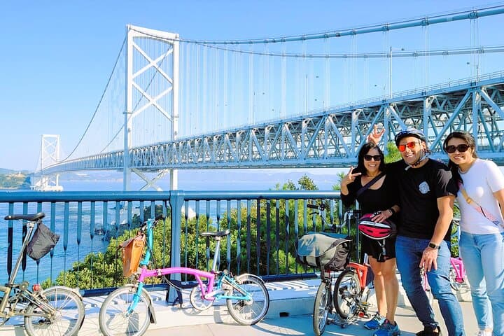 Slow Brompton Cycling Along Naruto Seaside: Whirlpools, Ferry & Oyster Coast
