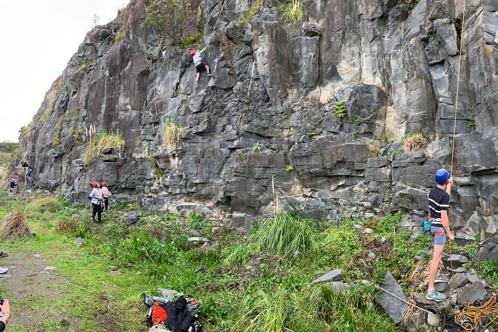 Climb Auckland’s Basalt: Guided Rock Climbing at Maungarei Springs photo 4