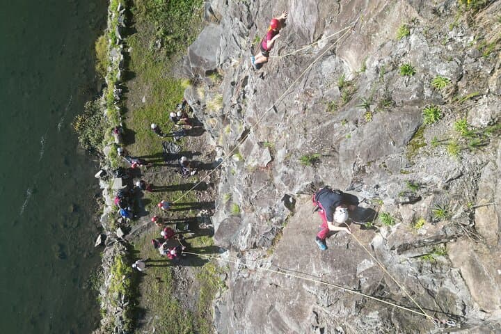 Climb Auckland’s Basalt: Guided Rock Climbing at Maungarei Springs photo 5