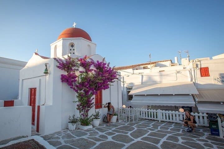 Private Mykonos Island Tour: Ano Mera & Mykonos Town Guided Experience