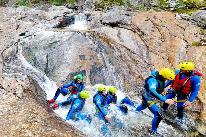 Canyoning in Hidden Mountain Rapids near Geilo — Giant's Kettles & Natural Slides photo 4