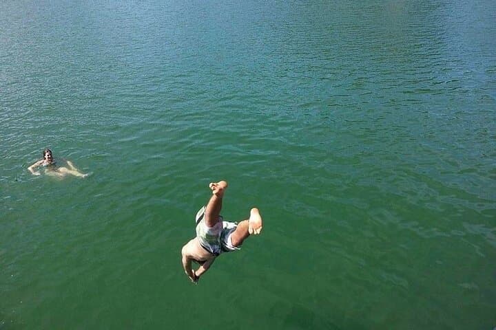 Full-Day Halong & Lan Ha Bay Boat Tour from Cat Ba — Kayak, Swim, Floating Village photo 2